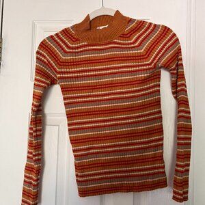 Vintage Pink Rose Sweater!